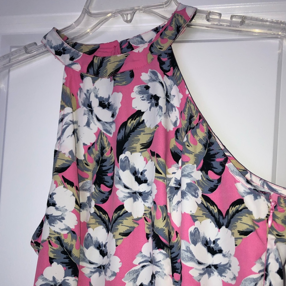 Floral skater dress